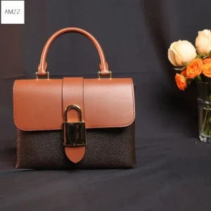 NC Luxury Vintage Designer Brand Monogram Leather Handbag Shoulder Bag Crossbody Bag Tota Bag Wallet On Chain