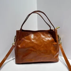 New luxury designer women's handbags for Fall 2024, high quality cowhide shoulder bags, large capacity crossbody bags