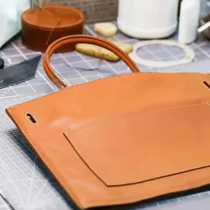 New classic retro luxury fashion women's tote bag designer high quality hand-sewn large capacity cowhide shopping bag